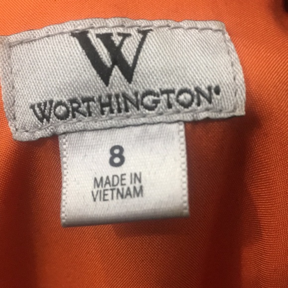 Worthington dress. Multicolored flower print. - Picture 3 of 4